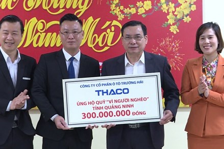 Quảng Ninh: MTTQ tỉnh tiếp nhận 300 triệu đồng hỗ trợ người nghèo dịp Tết 