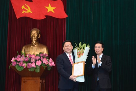 Thượng tướng Nguyễn Trọng Nghĩa giữ chức Trưởng ban Tuyên giáo Trung ương