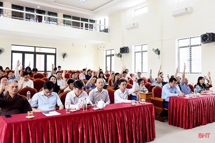 Hà Tĩnh có 13 người ứng cử đại biểu QH và 118 người ứng cử đại biểu HĐND tỉnh
