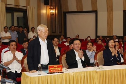 Tổng Bí thư, Chủ tịch nước Nguyễn Phú Trọng: Quan trọng nhất là sự đồng lòng ủng hộ của nhân dân