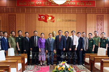 Thúc đẩy giao thương hàng hoá giữa các tỉnh miền Trung Việt Nam và các tỉnh Nam Lào 
