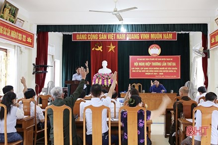 Đồng bào công giáo Hà Tĩnh hướng về ngày hội bầu cử