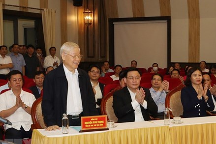 Tổng Bí thư Nguyễn Phú Trọng ứng cử ĐBQH tại 3 quận trung tâm Hà Nội