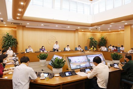 Hà Nội yêu cầu người đứng đầu cấp uỷ, chính quyền không được ra khỏi thành phố