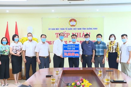 Quảng Ninh, Ninh Bình, Hòa Bình: Tiếp nhận ủng hộ phòng chống dịch Covid-19
