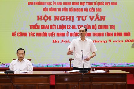 Khẳng định vai trò của Hội đồng Tư vấn trong kết nối tâm tư, nguyện vọng của người Việt Nam ở nước ngoài