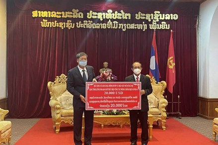 Thủ đô Hà Nội hỗ trợ các tỉnh bắc Lào phòng, chống Covid-19