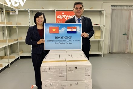 Hungary và Croatia hỗ trợ hàng trăm ngàn liều vaccine ngừa Covid-19 cho Việt Nam