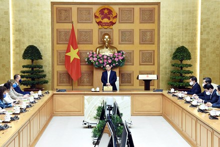 Thủ tướng Phạm Minh Chính tiếp Đại diện các tổ chức của LHQ tại Việt Nam