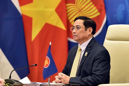 Thủ tướng Phạm Minh Chính: Phối hợp hình thành chuỗi cung ứng tự chủ về vaccine COVID-19 trong khu vực