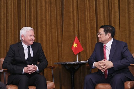 Thủ tướng Phạm Minh Chính thúc đẩy các dự án hợp tác giữa Việt Nam và Anh