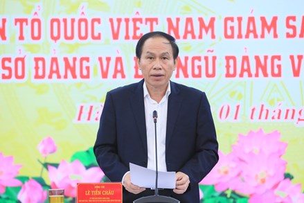 Nâng cao vai trò giám sát, góp ý xây dựng tổ chức cơ sở Đảng và đội ngũ đảng viên của MTTQ Việt Nam