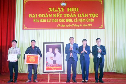 Lào Cai: Ngày hội đại đoàn kết toàn dân tộc tại huyện Mường Khương và Bảo Thắng 