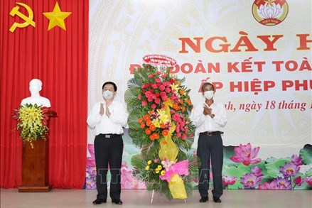 Ngày hội Đại đoàn kết toàn dân tộc tại ấp Hiệp Phước (Tây Ninh)
