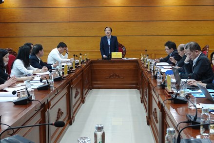 Phó Chủ tịch Ngô Sách Thực kiểm tra công tác Mặt trận tại Quảng Bình 