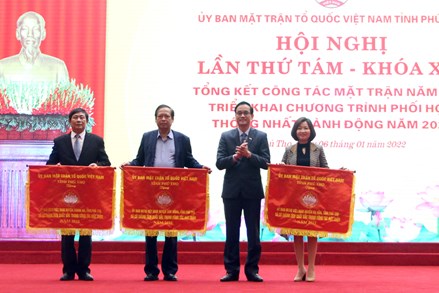 Phú Thọ: Hội nghị lần thứ Tám Ủy ban MTTQ Việt Nam tỉnh khóa XIV