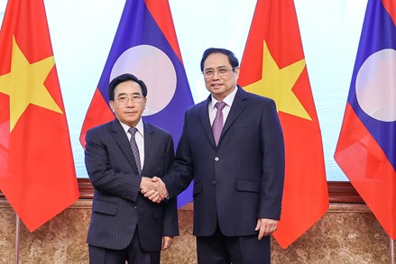 Tạo động lực phát triển mới trong quan hệ đặc biệt Việt Nam-Lào