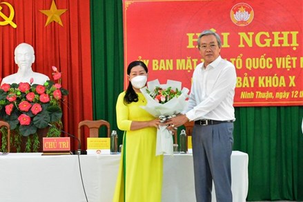 Ninh Thuận: Hiệp thương bổ sung Phó Chủ tịch MTTQ tỉnh
