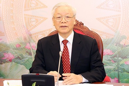 Tổng Bí thư Nguyễn Phú Trọng gửi thư chúc mừng Tết cổ truyền của Lào và Campuchia