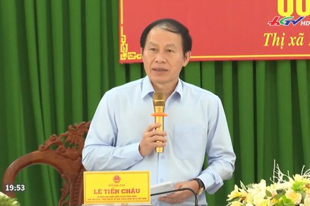 Phó Chủ tịch - Tổng Thư ký Lê Tiến Châu: Cùng quan tâm để diện mạo quê hương ngày càng phát triển, đời sống người dân được nâng lên