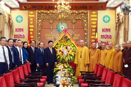 Giáo hội Phật giáo Việt Nam tiếp tục đóng góp to lớn cho công cuộc xây dựng và phát triển đất nước