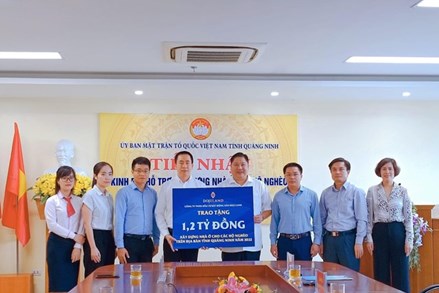 Quảng Ninh: Dojiland hỗ trợ 1,2 tỷ đồng xây dựng nhà ở cho hộ nghèo tại huyện Bình Liêu