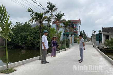 Ninh Bình: Đảng bộ xã Yên Lộc lãnh đạo xây dựng nông thôn mới nâng cao