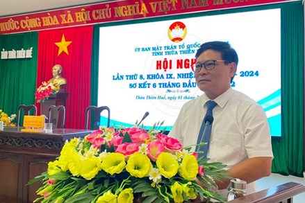 Mặt trận Thừa Thiên Huế sơ kết công tác 6 tháng đầu năm 2022