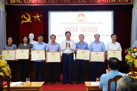Điện Biên: Ủy ban MTTQ Việt Nam tỉnh tổ chức Hội nghị lần thứ 9, khóa XII, nhiệm kỳ 2019 - 2024