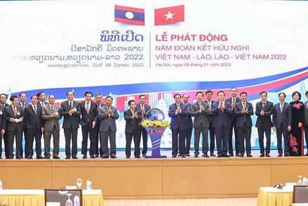Tình hữu nghị vĩ đại, đoàn kết đặc biệt và hợp tác toàn diện Việt Nam-Lào là tài sản vô giá của hai dân tộc