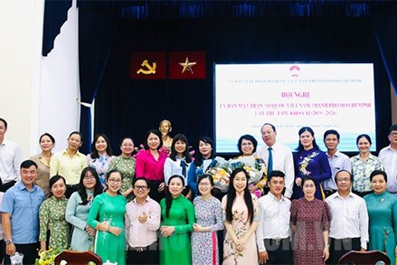 Hội nghị Ủy ban MTTQ Việt Nam thành phố Hồ Chí Minh lần thứ 8, khóa XI, nhiệm kỳ 2019-2024
