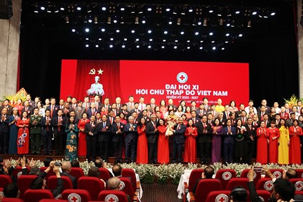 Đại hội đại biểu toàn quốc Hội Chữ thập đỏ Việt Nam lần thứ XI, nhiệm kỳ 2022-2027