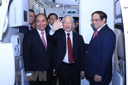 Tổng Bí thư Nguyễn Phú Trọng kết thúc tốt đẹp chuyến thăm chính thức nước Cộng hòa Nhân dân Trung Hoa