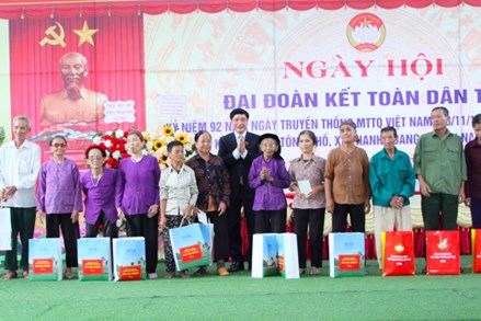 Ngày hội Đại đoàn kết toàn dân tộc tại huyện Nam Sách, tỉnh Hải Dương