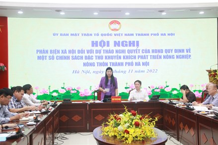 Thực trạng và giải pháp đối với hoạt động giám sát, phản biện xã hội của Mặt trận Tổ quốc Việt Nam thành phố Hà Nội