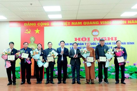 Hội nghị lần thứ 8, Ủy ban MTTQ Việt Nam tỉnh Thái Bình nhiệm kỳ 2019 – 2024