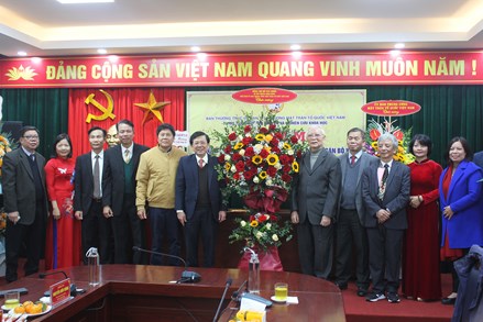 Phó Chủ tịch Nguyễn Hữu Dũng dự Lễ kỷ niệm 10 năm Ngày thành lập Trung tâm Bồi dưỡng cán bộ và Nghiên cứu khoa học MTTQ Việt Nam