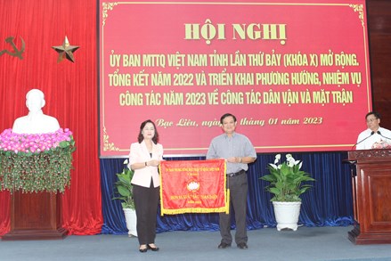 Hội nghị lần thứ bảy Ủy ban MTTQ Việt Nam tỉnh Bạc Liêu, nhiệm kỳ 2019-2024