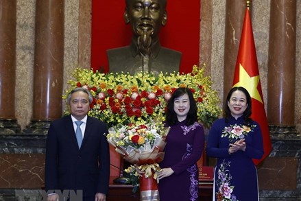 Quyền Chủ tịch nước Võ Thị Ánh Xuân gặp mặt, tri ân các thầy thuốc