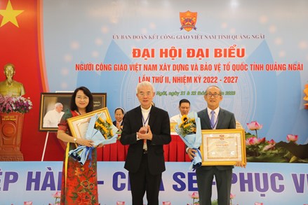 Đại hội Đại biểu Người công giáo Việt Nam xây dựng và bảo vệ Tổ quốc tỉnh Quảng Ngãi