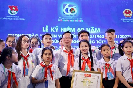 Chủ tịch nước Võ Văn Thưởng: Phong trào “Nghìn việc tốt” góp phần xây dựng, phát huy nét đẹp văn hoá con người Việt Nam