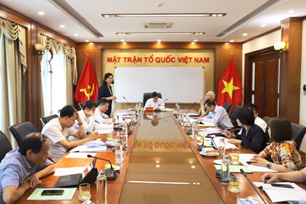 Giải pháp nhằm phát huy vai trò của MTTQ Việt Nam các cấp tham gia bảo vệ môi trường, ứng phó với biến đổi khí hậu