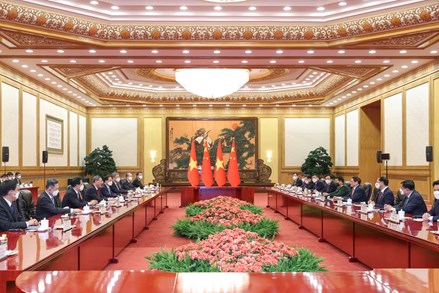 Thủ tướng Phạm Minh Chính hội đàm cùng Thủ tướng Trung Quốc Lý Cường