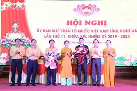 Nghệ An: Hội nghị Uỷ ban MTTQ Việt Nam tỉnh lần thứ 11, khoá XIV