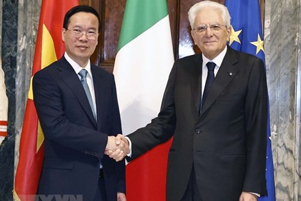 Tuyên bố chung về tăng cường quan hệ Đối tác chiến lược Việt Nam-Italia