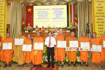 Hội Đoàn kết sư sãi yêu nước tỉnh Bạc Liêu: Đóng góp tích cực vào sự phát triển chung của tỉnh