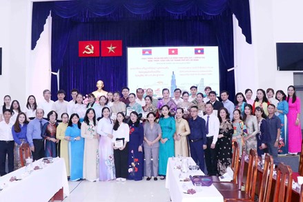 Thắt chặt tình hữu nghị giữa nhân dân Việt Nam - Lào - Campuchia