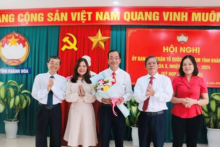 Khánh Hòa: Hiệp thương cử Phó Chủ tịch Ủy ban MTTQ Việt Nam tỉnh
