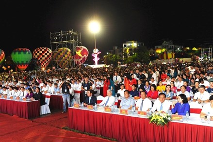 Chủ tịch Đỗ Văn Chiến dự Khai mạc Festival Chí Linh - Hải Dương 2023