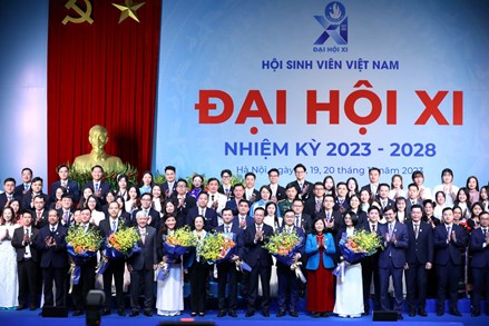 Khai mạc trọng thể Đại hội đại biểu toàn quốc Hội Sinh viên Việt Nam lần thứ XI